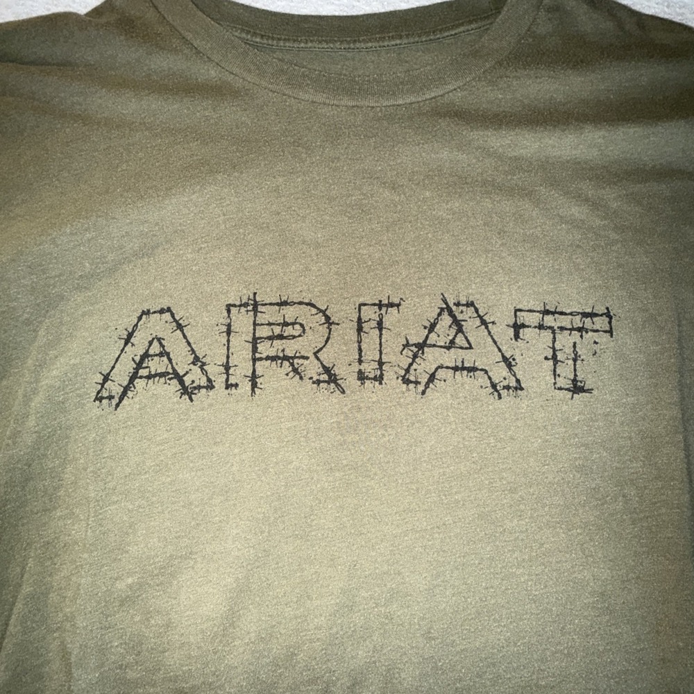 Ariat Mens 2XL Lot Of 3 T Shirts Tractor Military Brown Soft Short Sleeve - Picture 7 of 9